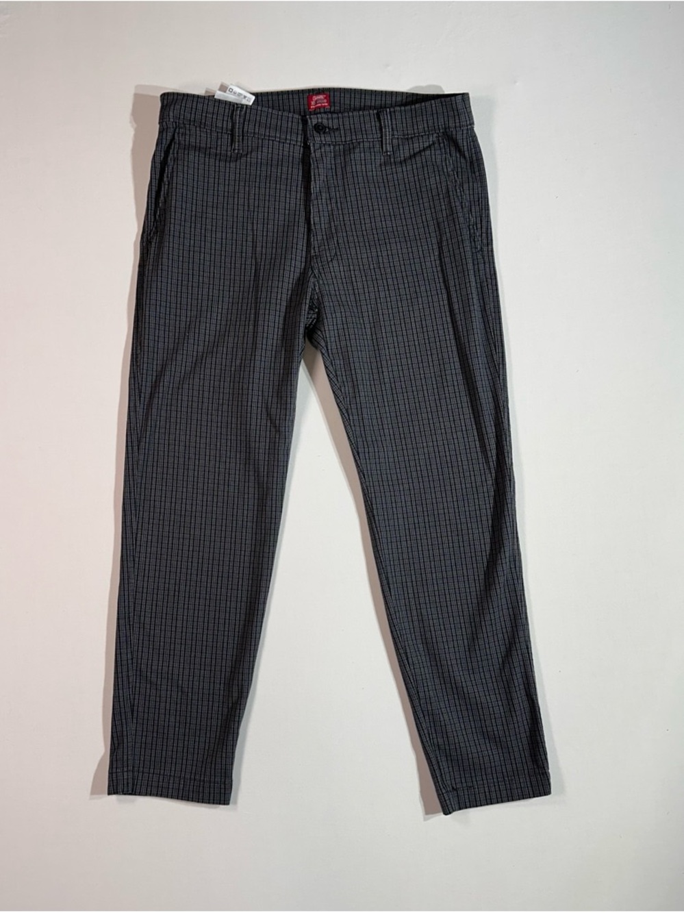 Levi’s XX Chino Plaid Standard Tapered Fit Pants 34 X 30